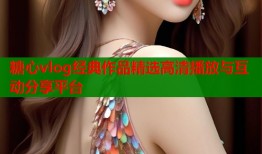 糖心vlog经典作品精选高清播放与互动分享平台