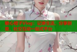 糖心橙子Vlog：记录生活，分享创意，社交互动一站式平台