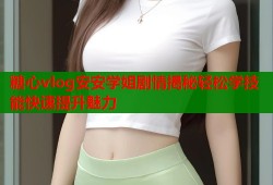 糖心vlog安安学姐剧情揭秘轻松学技能快速提升魅力
