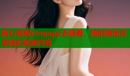 糖心视频vlogapp无限看，随时随地尽享精彩视频内容