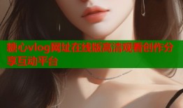 糖心vlog网址在线版高清观看创作分享互动平台