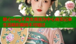 糖心vlog不良女孩自为中心真实记录生活精彩瞬间不可错过