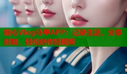 糖心Vlog马甲APP：记录生活，分享时刻，轻松创作短视频