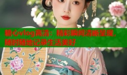 糖心vlog高清：精彩瞬间清晰呈现，随时随地记录生活美好