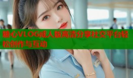 糖心VLOG成人版高清分享社交平台轻松创作与互动