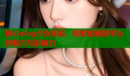 糖心vlog少女排名：探索短视频平台的魅力与影响力