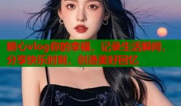 糖心vlog你的幸福，记录生活瞬间，分享快乐时刻，创造美好回忆