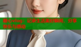 糖心vlog：记录生活美好瞬间，分享快乐与感动
