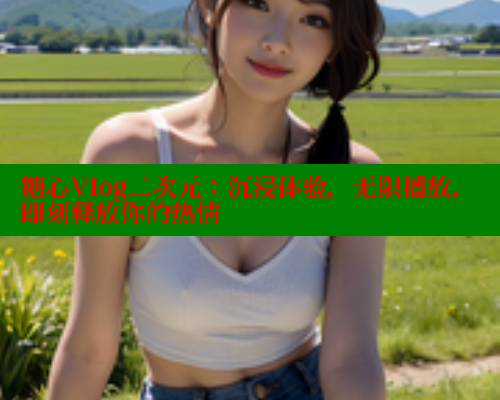 糖心Vlog二次元：沉浸体验，无限播放，即刻释放你的热情