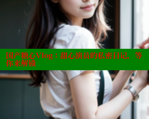 国产糖心Vlog：甜心演员的私密日记，等你来解锁