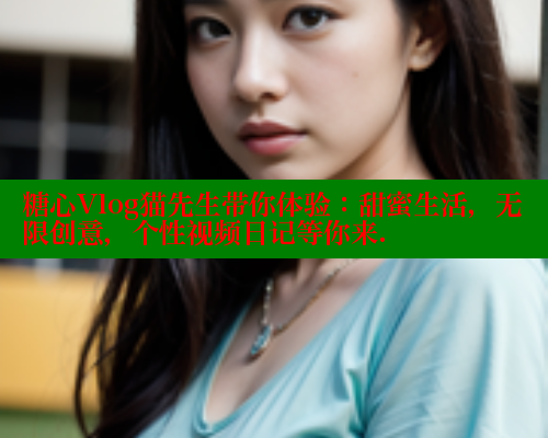糖心Vlog猫先生带你体验：甜蜜生活，无限创意，个性视频日记等你来.