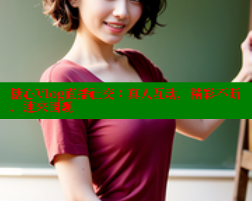 糖心Vlog直播社交：真人互动，精彩不断，速来围观