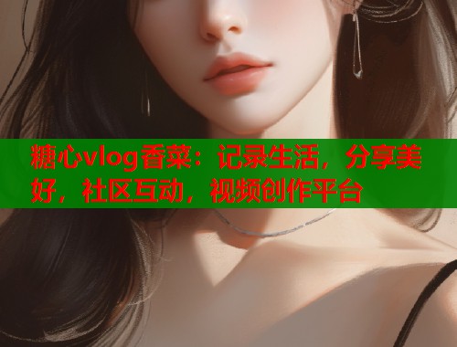 糖心vlog香菜：记录生活，分享美好，社区互动，视频创作平台