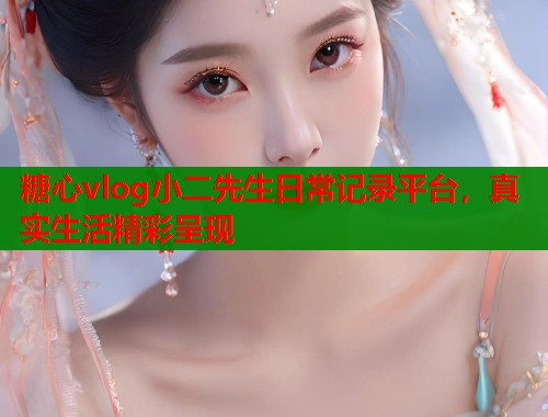 糖心vlog小二先生日常记录平台,真实生活精彩呈现 糖心vlog小二先生日常记录平台,真实生活精彩呈现