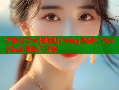这里是二号技师糖心vlog精彩生活分享与实用技巧揭秘 这里是二号技师糖心vlog精彩生活分享与实用技巧揭秘
